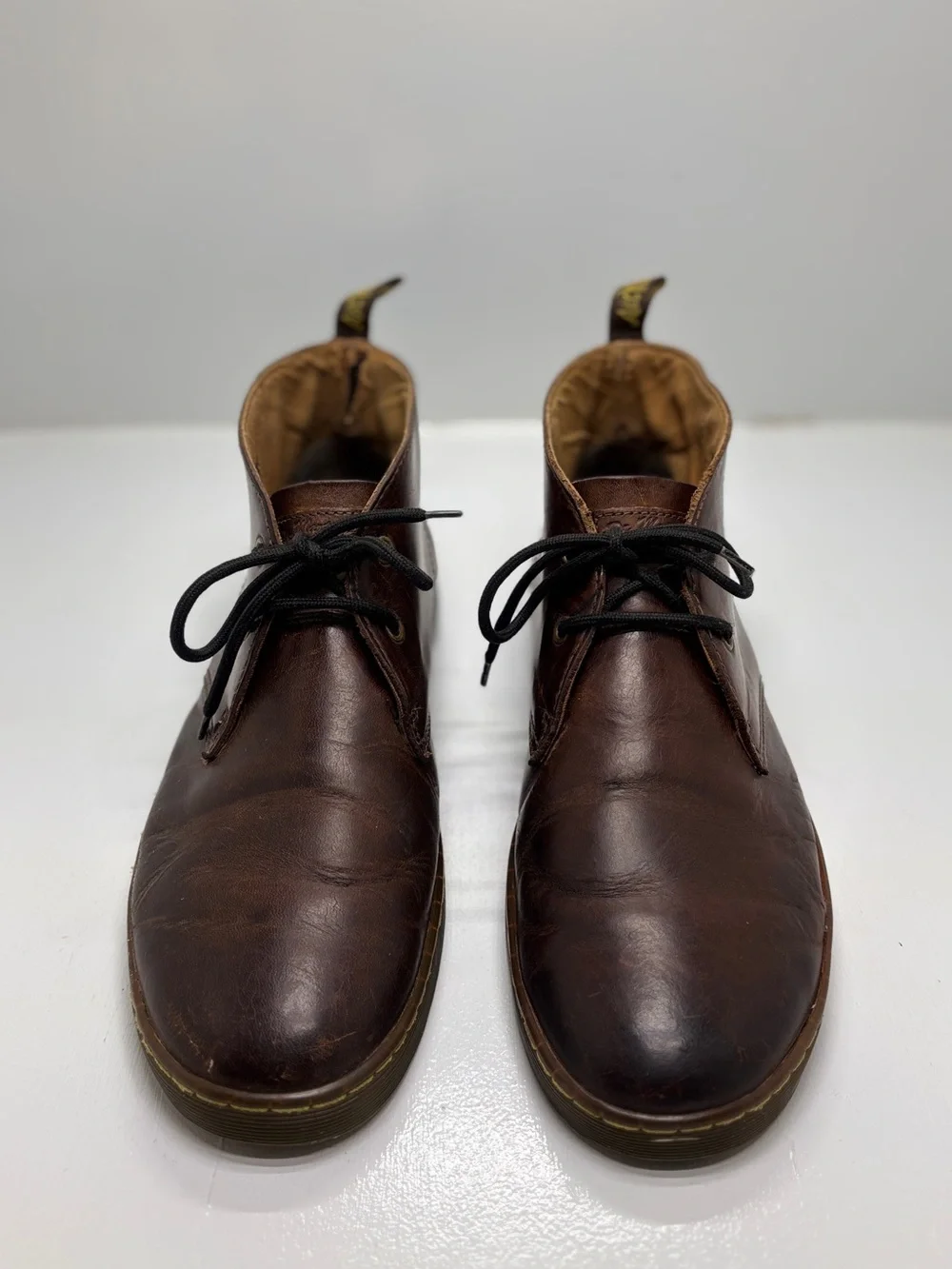 Dr. Martens Cabrillo Brown Leather Chukka Boots Men’s US 11 EU 45 Lace Up Casual